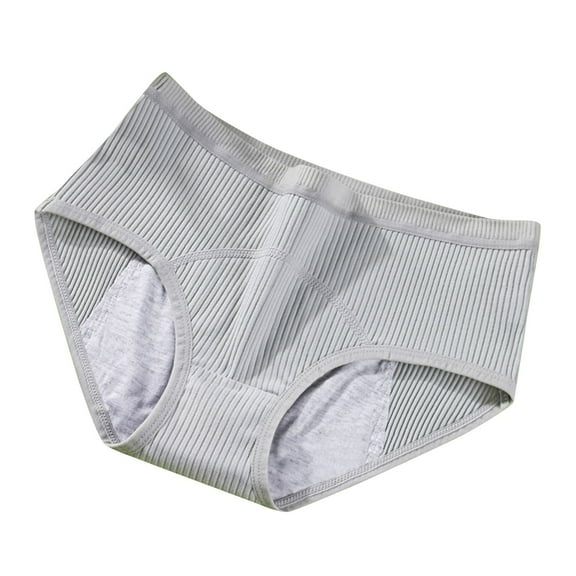 Aofany Women's Panties Menstrual Leak Proof Physiological Briefs Breathable Panties