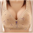thumbnail image 1 of Aofany Women's Plus Size Push Up Bra Comfortable Full Coverage Wireless Bras for Women, Shaping Wire Free Everyday Bra with Wide Straps, 1 of 4