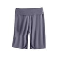 thumbnail image 1 of Aofany Women's Plus Size Yoga Shorts High Waisted Solid Color Fitness Running Sports Tight Shorts Home Casual Shorts, 1 of 3