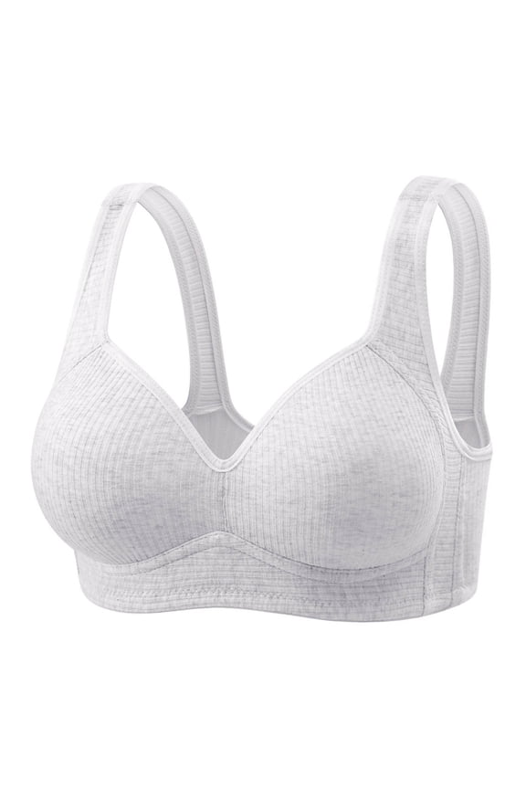 Women's Push Up Wireless Bra Comfort Supportive No Underwire Bralette Full Coverage Comfort Bralette Everyday Underwear, 32A/B-40A/B