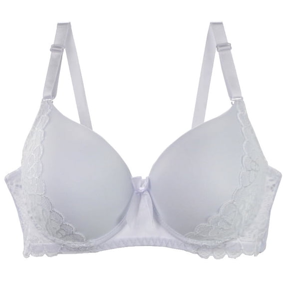 Aofany Women's Sexy Plus Size Lace Bras Seamless Push Up Bra Comfortable Breathable Everyday Underwear
