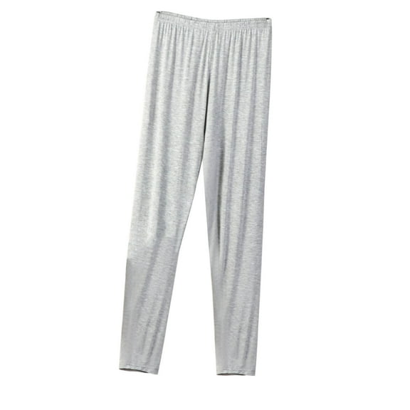 Aofany Women's Thin Leggings Pajama Pants Solid Color Summer High Waist Can Be Worn At Home And Outside Trousers
