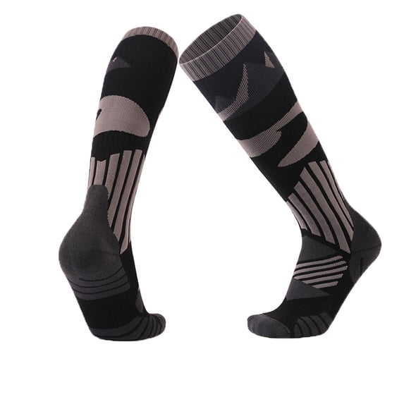 Aofany Womens Athletic Mid-calf Socks Soft Breathable & Moisture-Wicking Socks for Women Comfortable Knee-High Socks