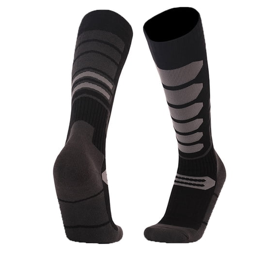 Aofany Womens Athletic Mid-calf Socks Soft Breathable & Moisture-Wicking Socks for Women Comfortable Knee-High Socks