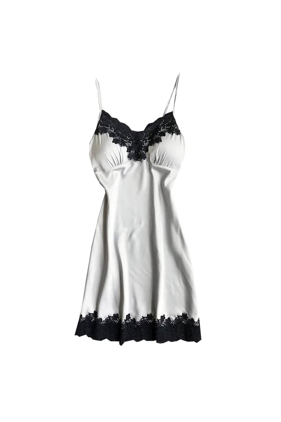 Womens Chemise Nightgown Sleepwear Night Gown for Ladies Nighties Babydoll Lingerie Dress