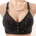 thumbnail image 1 of Aofany Womens Everyday Bras, Front Closure Bras for Women No Underwire Wireless Comfort Full Coverage Bra with Support, 36B/C-46B/C, 1 of 4