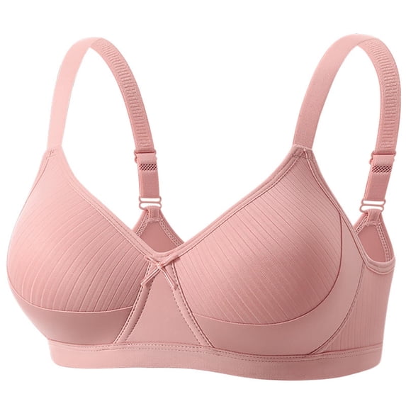 Aofany Womens Everyday Bras, Women's Wireless Bra No Underwire Seamless Push Up Bra Comfort Full Coverage Soft Everyday Bralette, 34B/C-42B/C