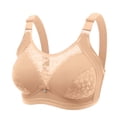 thumbnail image 1 of Aofany Womens Full Coverage Bras, Bras for Women Plus Size, Push Up T Shirt Bra with No Underwire & Wide Strap for Heavy Breast, 36B/C-44B/C, 1 of 9