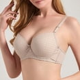 thumbnail image 1 of Aofany Womens Lightly Padded Underwire T-Shirt Bra Full Coverage Supportive Bras for Comfort Daily Wear, Adjustable Spaghetti Strap, 36B-46D, 1 of 9