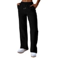 thumbnail image 1 of Aofany Womens Sweatpants Wide Leg Lounge Pants Drawstring Workout Comfy Joggers Pants with Pockets, 1 of 3