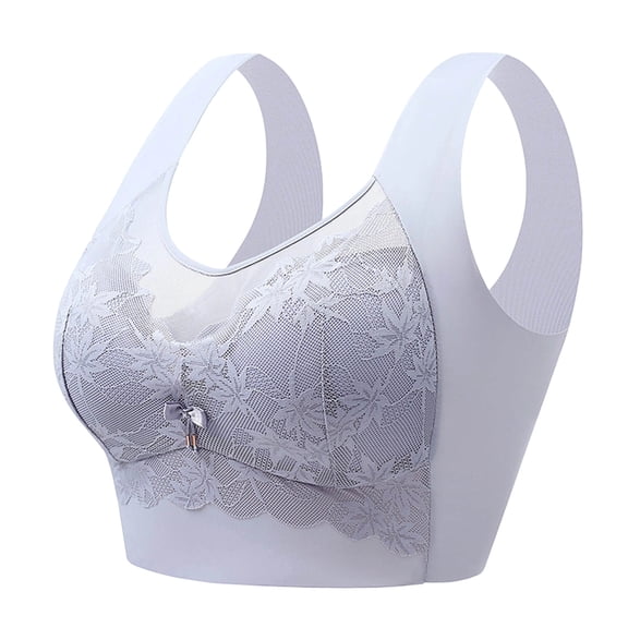 Aofany Womens Underwear Comfortable Bras Casual Backless Wirefree Bras Lace Breathable No Rims Bras, 34B-44B