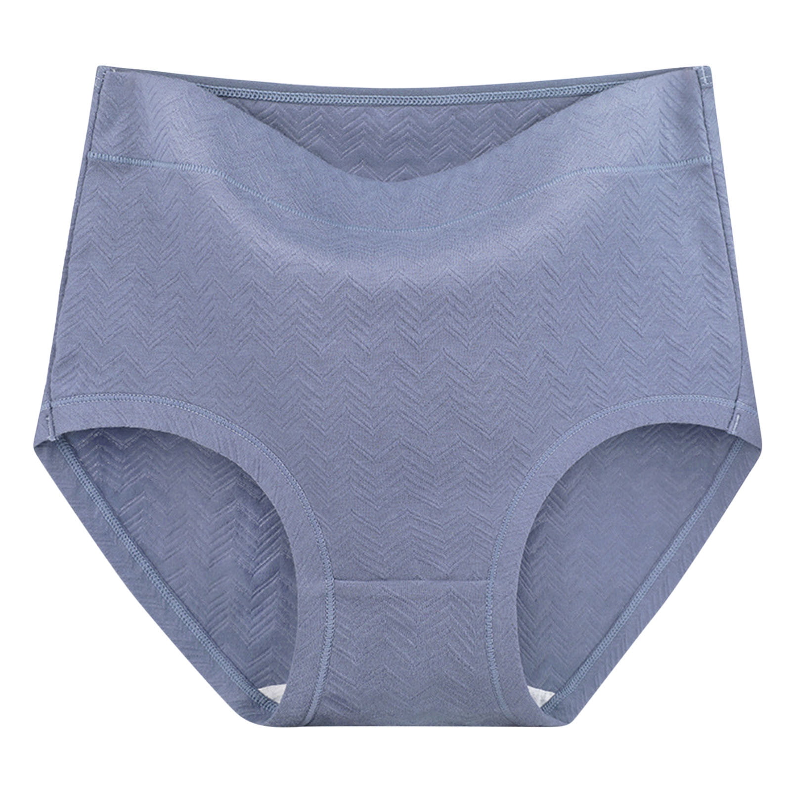 Annenmy Women's High Waisted Cotton Underwear - 5-Pack Light Colors Tummy Control Briefs