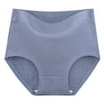 thumbnail image 1 of Aofany Womens Underwear Cotton High Waist Briefs Full Coverage Brief Panties Lingerie for Women Available in Plus Size, 1 of 4