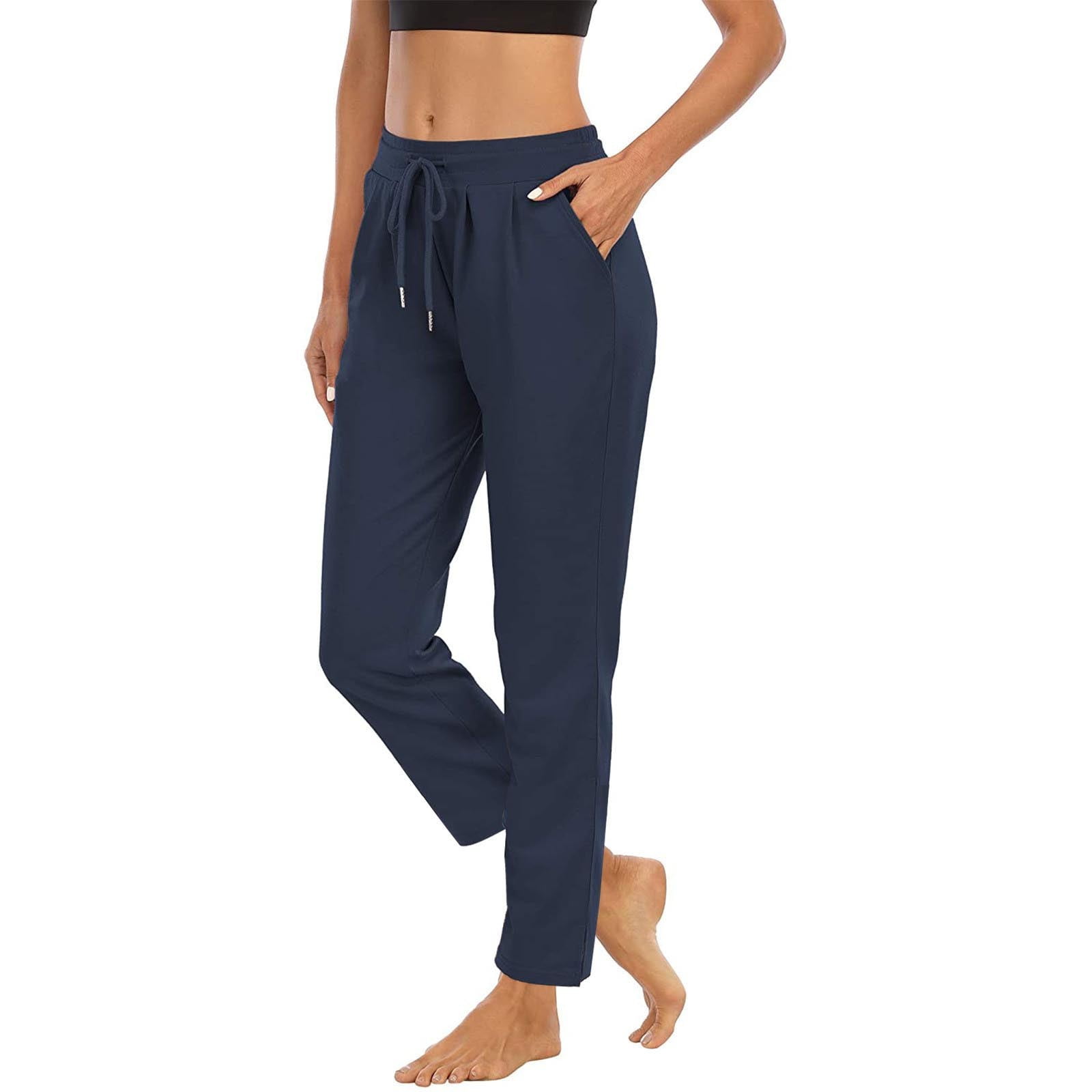 Women's High Waist Loose Comfortable Stretch Casual Sports Pants main image 0