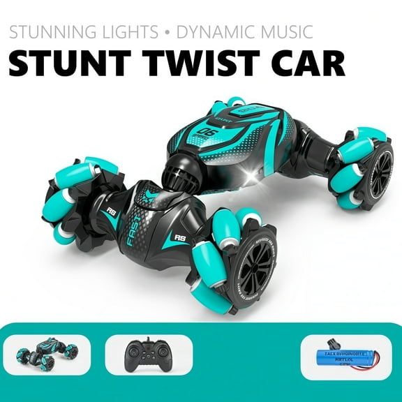 Aofar Gravity Somatosensory Remote Control Stunt Omni-Directional Twist Car - Collectible
