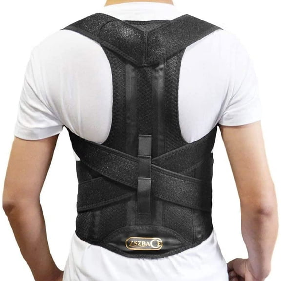 Aofit Posture Corrector Back Brace for Men and Women, New Version Lumbar Support for Posture Improving and Pain Relief