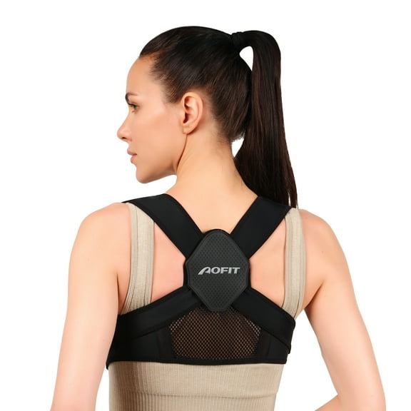 Aofit Posture Corrector for Women and Men, Breathable Back Brace, Adjustable Posture Corrector for Back