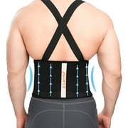 Aofit Back Support Belt, Lower Back Pain Protection Belt for Men in Construction, Moving and Warehouse Jobs