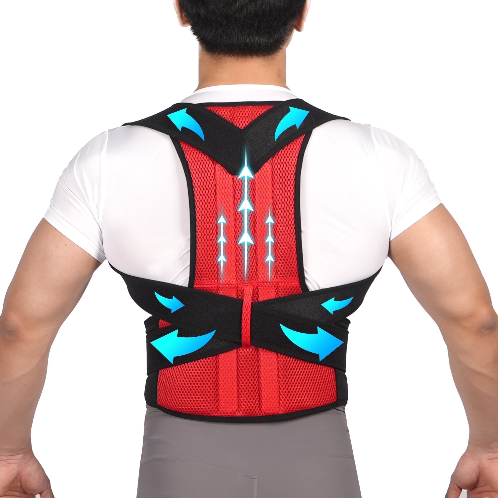 Aofit Posture Corrector for Men and Women - Adjustable Back Support for Scoliosis, Hunchback Correction for Spine Corrector