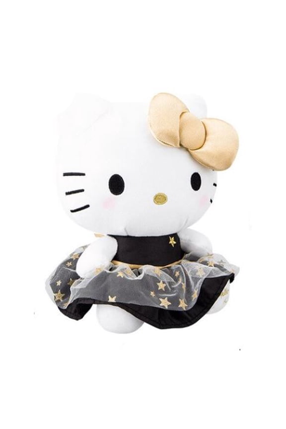 Aoger Hello Kitty Black Dress 8 Inch Plush Figure
