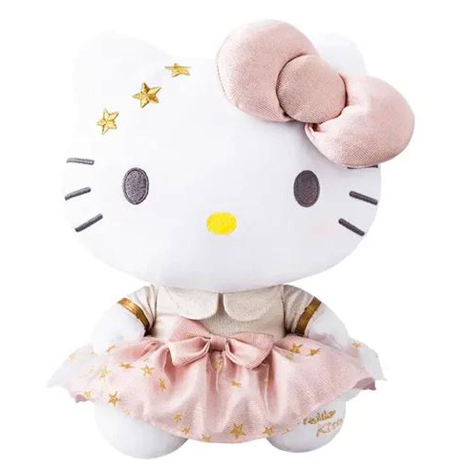 Aoger Hello Kitty Pink Dress 12 Inch Plush Figure - Walmart.com