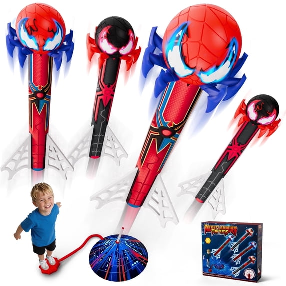 Sponge Rocket Aogsiyt, Outdoor Launch Toy for Kids, Foam Rockets with Web Pump ...