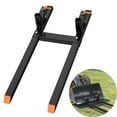 thumbnail image 1 of Aoile 60" Heavy Duty Pallet Forks, 4000lbs Tractor Forks with Adjustable Stabilizer Bar for Loader Bucket, Black, 1 of 8