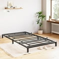 thumbnail image 1 of Aoile Twin Bed Frame, Heavy Duty Metal Platform Bed Frame, No Box Spring Needed, Noise Free, Easy Assembly, Black, 8"H, 1 of 6