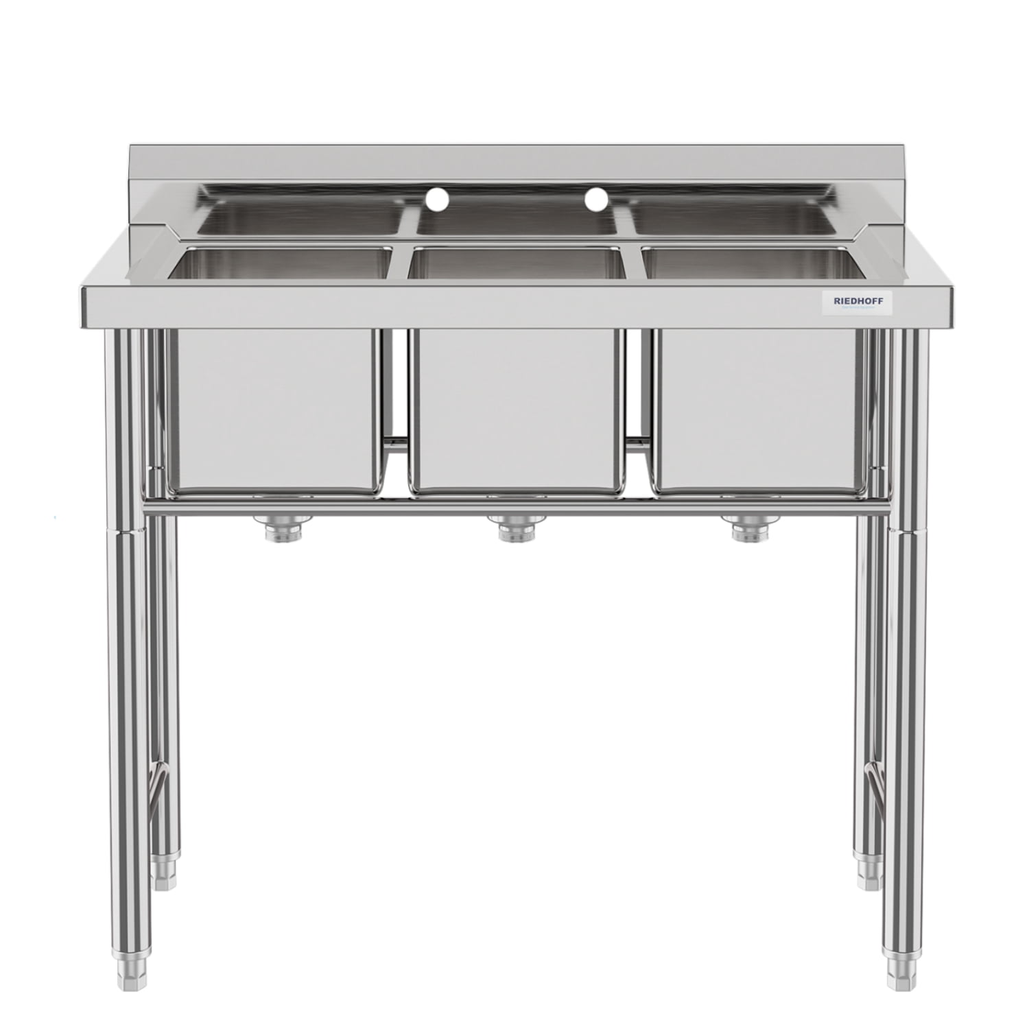 Aoile Utility Sink, 39" Stainless Steel Kitchen Sink for Restaurant ...