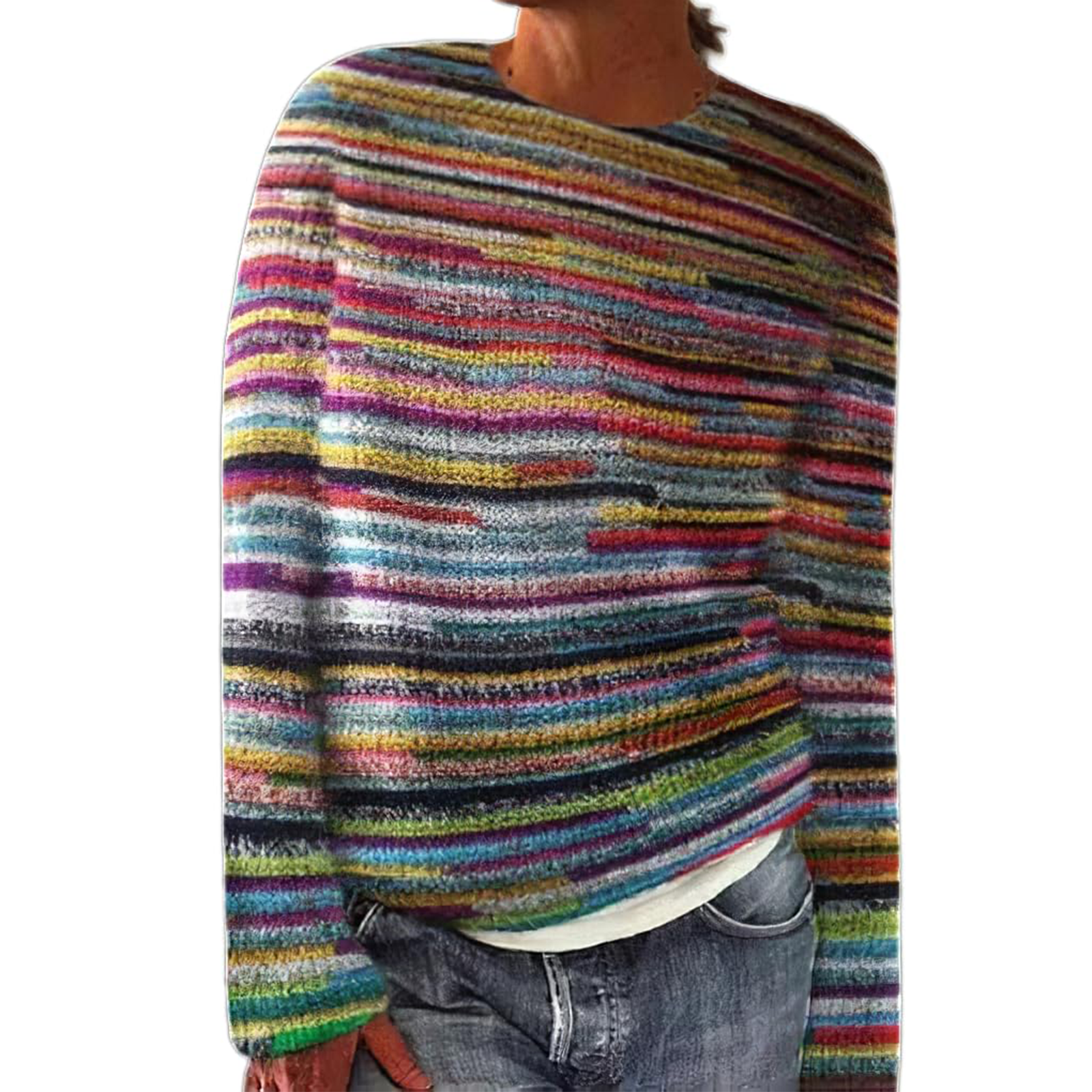 Aoiroe Cable Knit Sweater Womens Sweaters Fitted Sweater Winter ...