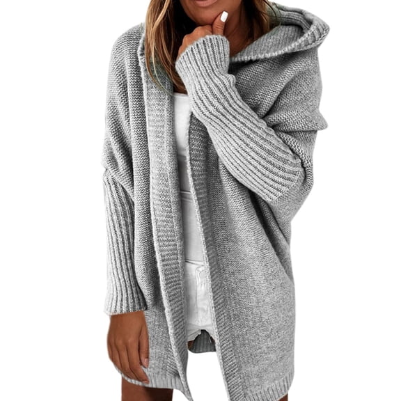 Aoiroe Casual Loose Pumpkin Knit Sweater Button Cardigans For Women Office Sweaters For Women Womens Button Up Cardigan Sweaters Cardigan Sweaters For Women Lightweight Women'S Cardigans Gray M