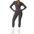 thumbnail image 1 of Aoiroe Full Body Suit Gym one Piece Yoga Outfits Workout Sets Winter Rompers Workout Bodysuit Tummy Control Jumpsuit Body Suits Holiday Outfits Pilates Outfits Womens Jumpsuits Casual Dressy L, 1 of 7