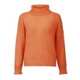 thumbnail image 1 of Aoiroe Holiday Sweater For Women Cable Knit Sweater Pullover Sweaters For Women Crewneck Sweatshirts Women Winter Clothing For Women Y2k Outfits For Women Lightweight Base Layer Shirts A 4XL, 1 of 8