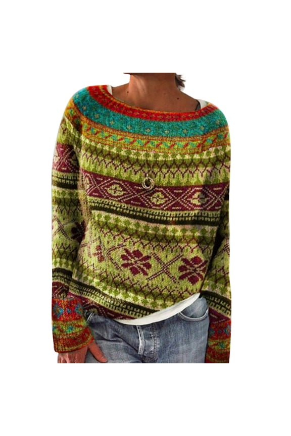 Holiday Sweater For Women Womens Winter Clothes Oversized Sweaters For Women Womens Warm Sweaters Light Sweaters For Women Women Fall Clothes Winter Shirts For Women 2025 Yellow S