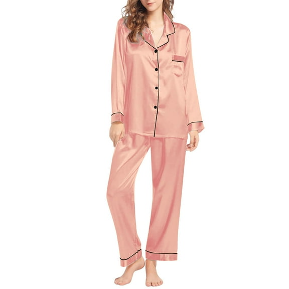 Aoiroe Long Tshirt Nightgowns For Women Soft Pajama Set For Women Long Sleeve Pajama Set 2 Piece Workout Sets For Women Tshirt Pajamas For Women Night Long For Women Z-F M