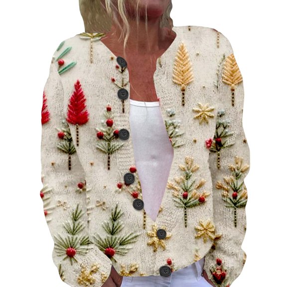 Aoiroe Sweaters For Women,Womens Button Down Sweater,Womens Plus Size Cardigan Sweaters,Oversized Sweater,Fall Jackets,Cozy Sweaters For Women,Christmas Sweater Cardigan Women,Khaki,L