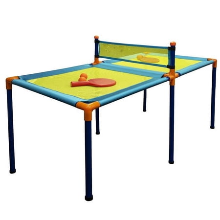 AojI  51 in. Paddle Ball Table Set, Multi Color