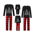 thumbnail image 1 of Aojekbee Family Matching Pajamas Set , Soft Cotton Holiday Christmas PJs for Women Men Kids Baby, 1 of 9