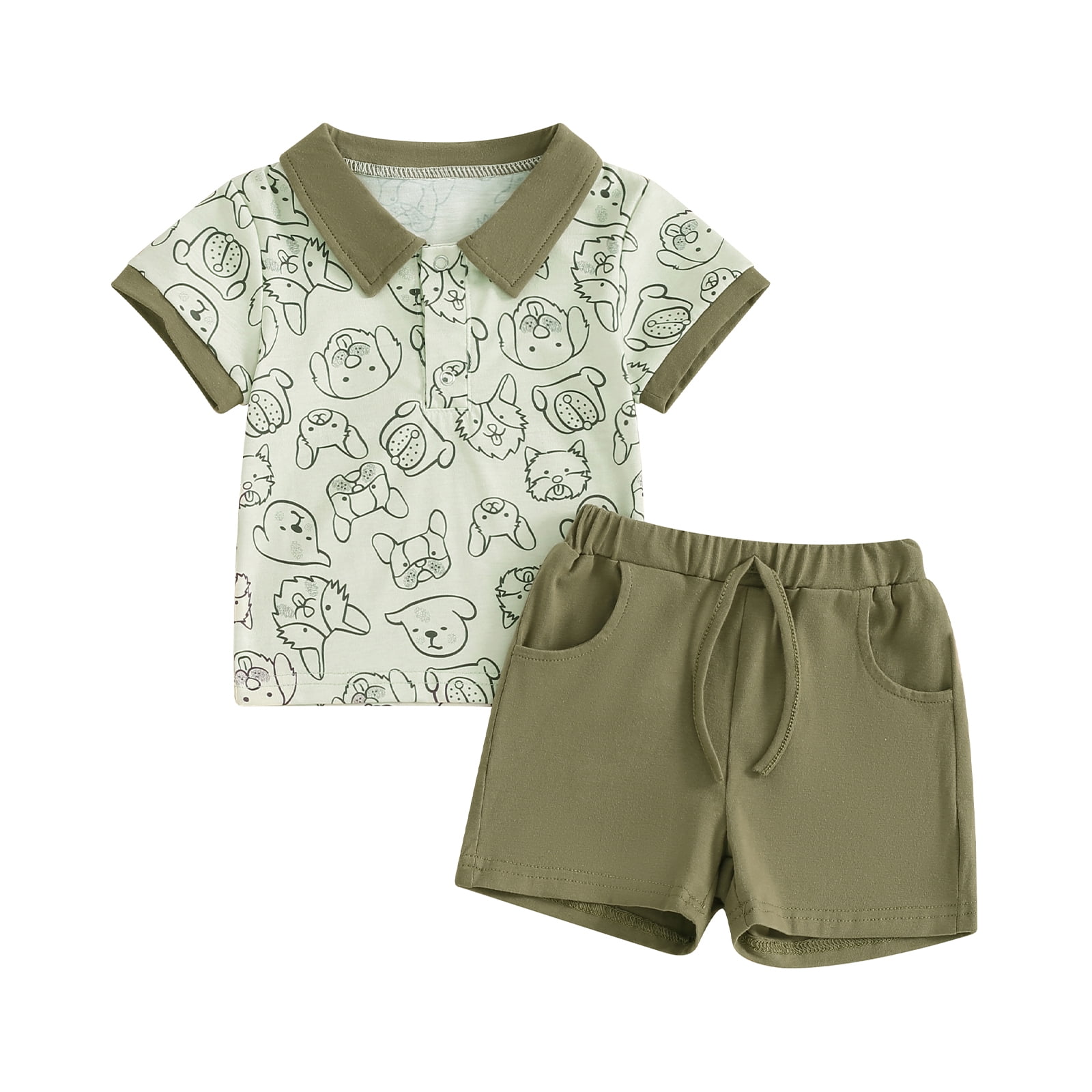 Boys Shorts Animal Comfort Shorts Outdoor Adorable Daily Black White Mid Waist