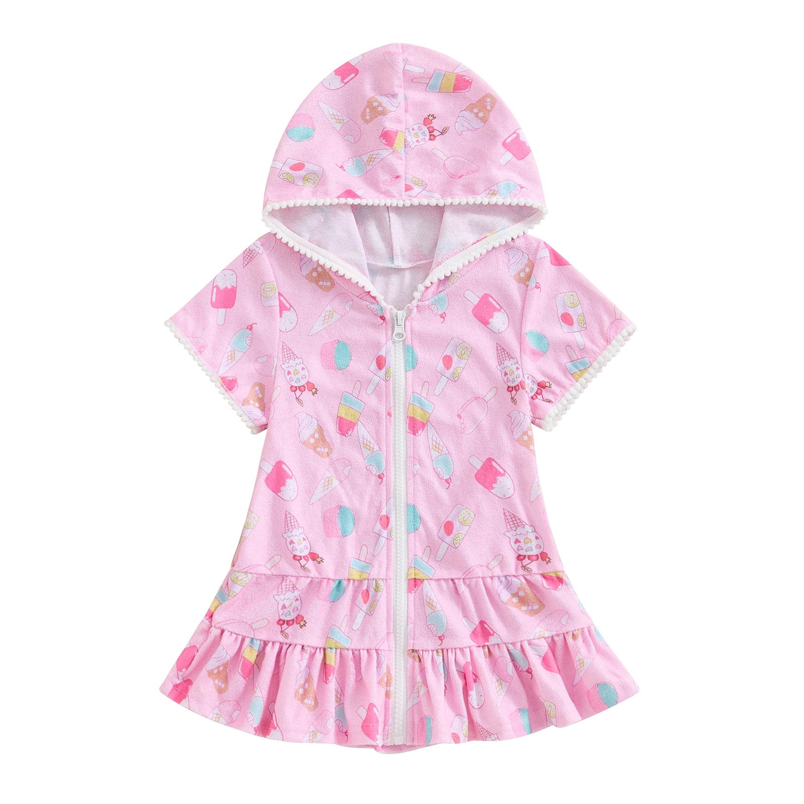 Kiddie High Low Beach Party Dress GCHK090