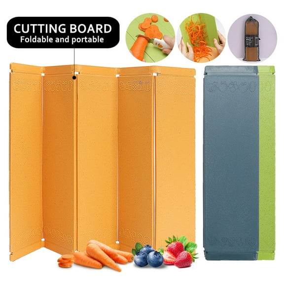 Aokelily Adventure Chef Collection Wheat Straw+PP Reversible Cutting Board, 1" x 1" x 2"