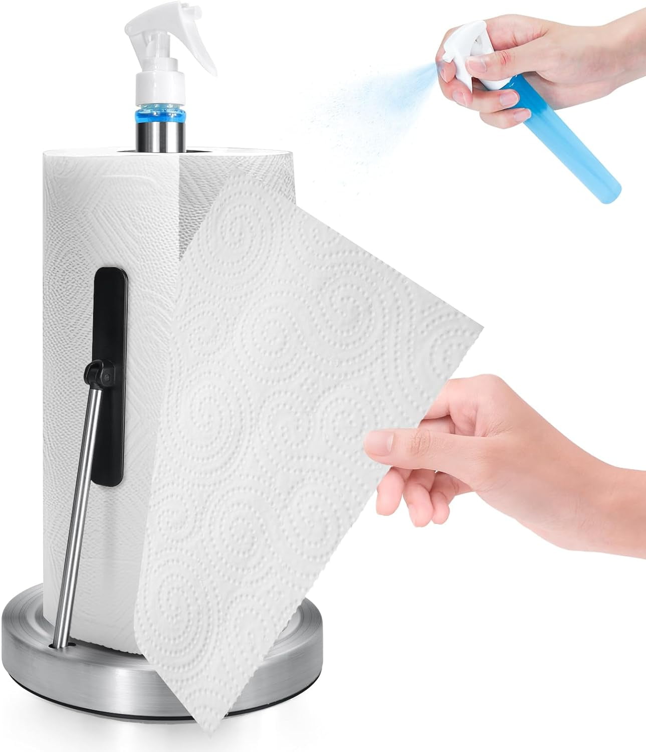 https://i5.walmartimages.com/seo/Aokelily-Stainless-Steel-Paper-Towel-Holder-Paper-Towel-Stand-with-Spray-Bottle-Modern-Free-Standing-Paper-Towel-Holder-Weighted-for-Home-Kitchen_013bb955-3c76-4efe-b834-1ab228b53b92.9eabb4e12e637818d0611c4d403c3cd5.jpeg