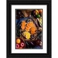 thumbnail image 1 of Aoki, Juri 23x32 Black Ornate Wood Framed with Double Matting Museum Art Print Titled - Fruit table, 1 of 4