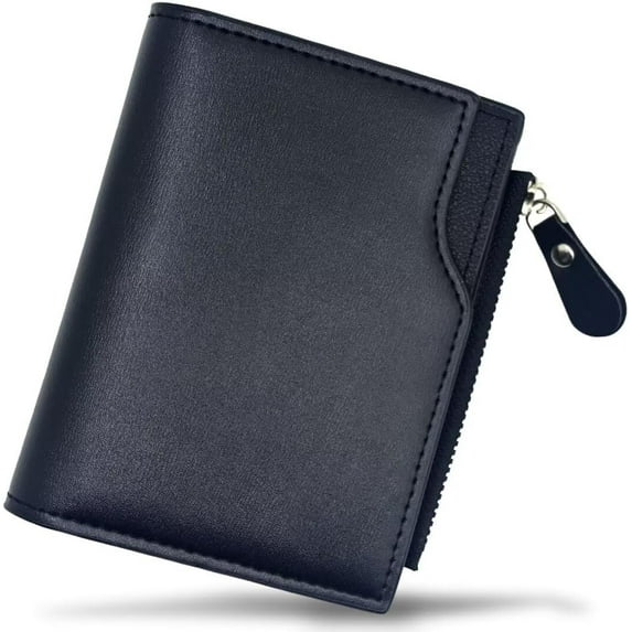 Aokizkdzsw slim Mens Custom Personalized Wallet, Black