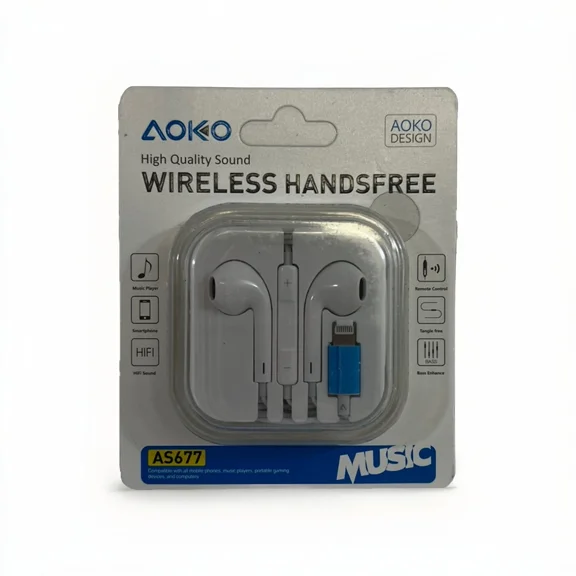 Aoko High Quality Sound Wireless Handsfree As677
