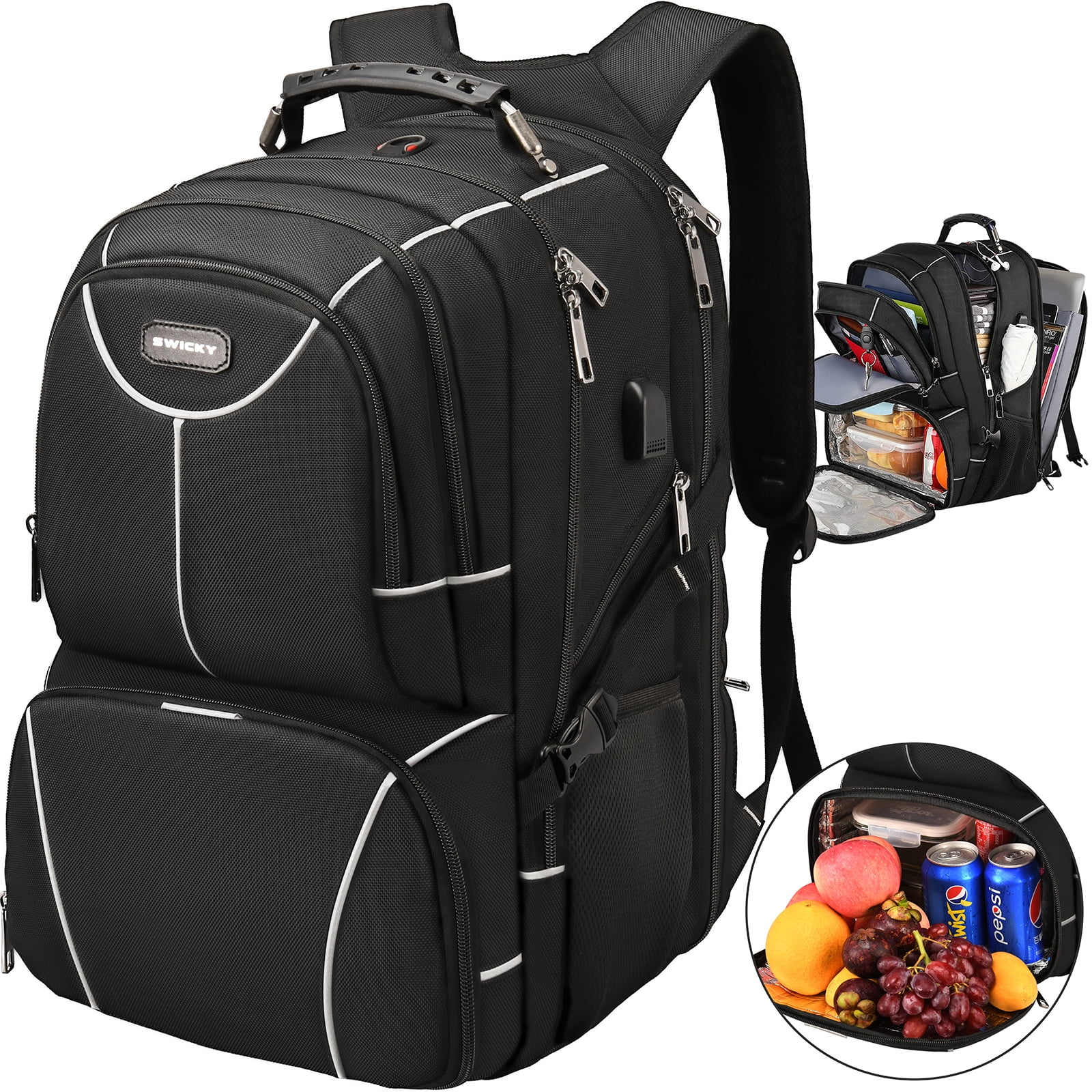 Aokur Travel Laptop Backpack for Men Women, TSA Friendly 15.6 Inch RIFD ...