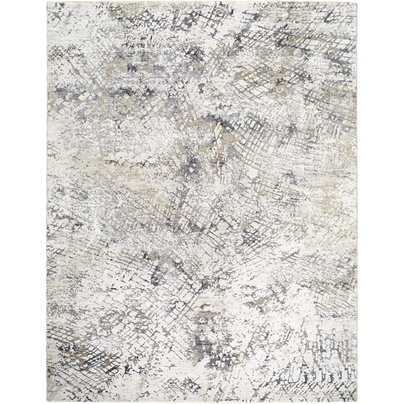 BoutiqueRugs Aolani Southwestern Area Rug - Cream, Charcoal, Ivory - 2' x 2'11"