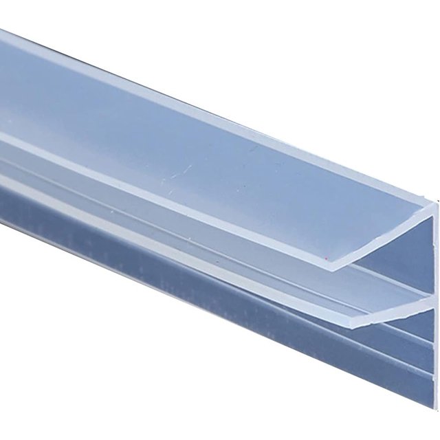 Aoleytech Shower Screen Door Seal Glass Strip Replacement for 612mm