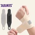 thumbnail image 1 of Aolikes Badminton Tennis Wrist Sleeve, Wrist Support, Wrist Guard, Wrist Protection - Anti-Sprain, Breathable, Sweat-Absorbent, Comfortable, Adjustable, With Elastic Strap - For, 1 of 4