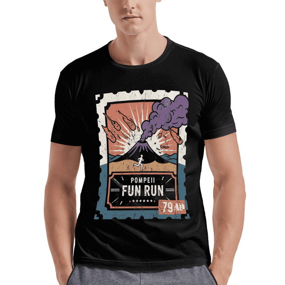 Aoloa Graphic Tee T-shirt, Cotton Material for Young People(M)